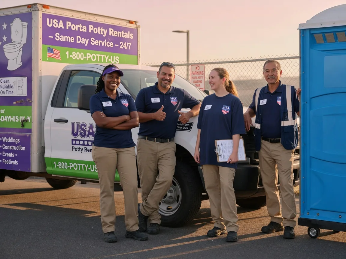 Porta Potty Rental company in Farnham, VA